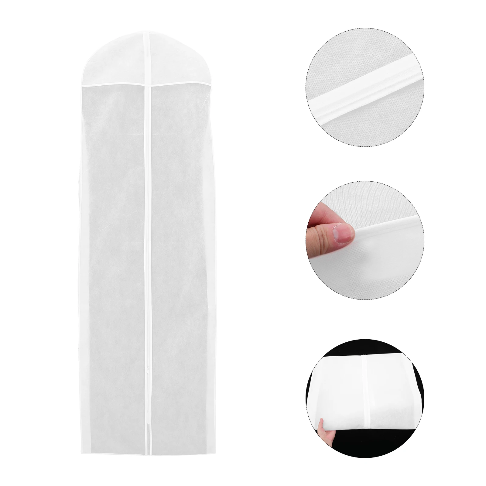 

Dress Wedding Dust Cover Hanging Clothes Storage Bag Garment Bags for Dustproof Long Skirt Bride