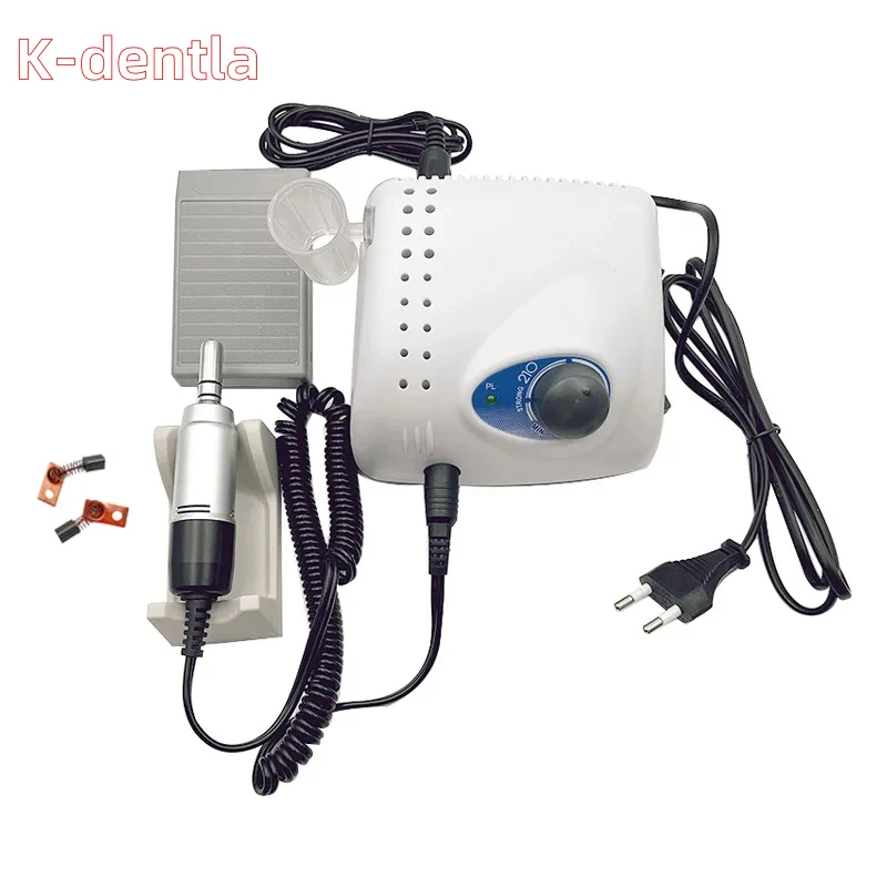 65W Dental Polishing Machine Dentist Micromotor Strong210 Nail Drill Polishing High Speed 35000 RPM Handpiece