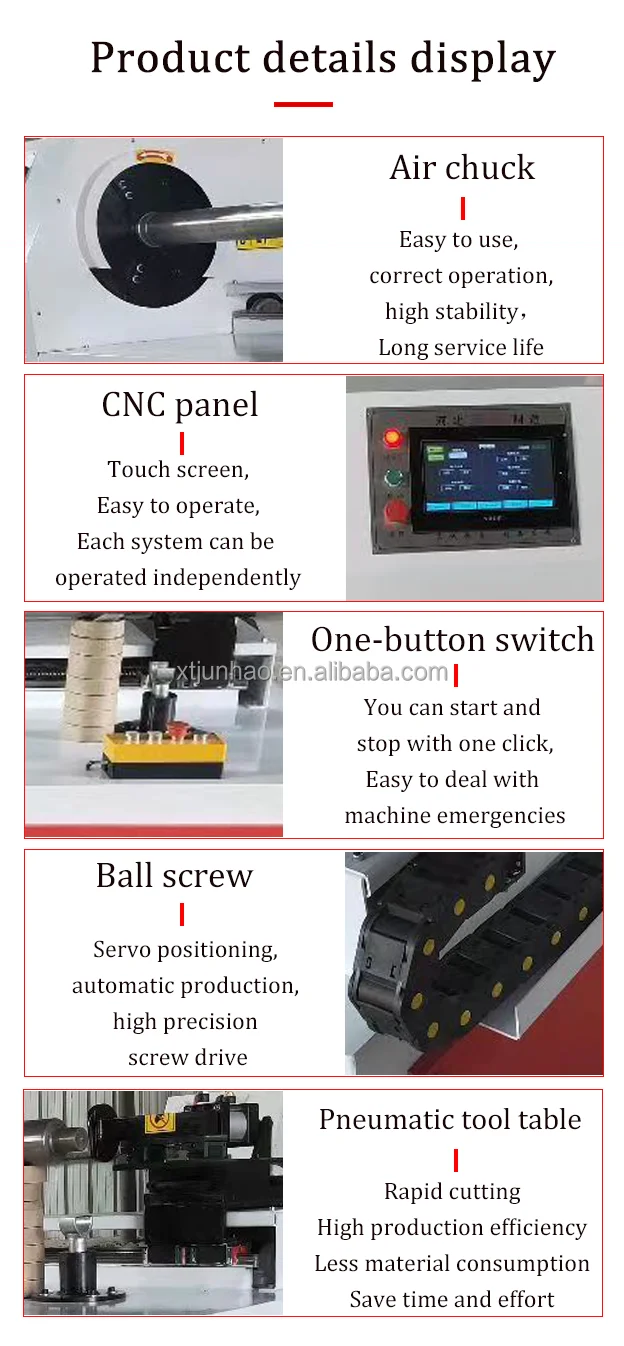 High Efficiency Automatic High Speed Paper Pipe Core Tube Cutting Machine Tube Cutter From Factory