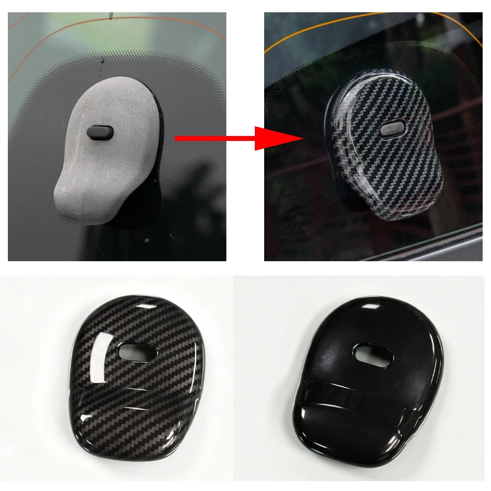 Car Trunk Door Handle Cover Rear Windshield Sticker for Smart Fortwo C453 Brabus W453 EQ Fortwo 2015 2016 2017 2018 2019 -2024