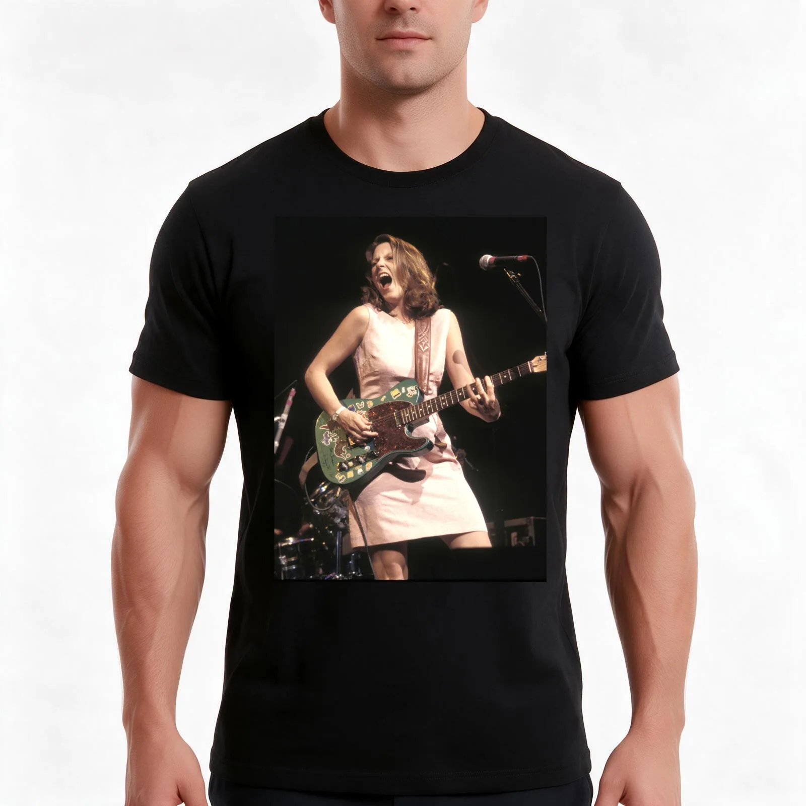 Susan Tedeschi Photograph T-Shirt Summer Casual Cotton Tee Oversized Streetwear Tops Vintage Graphic Print Unisex Men Women