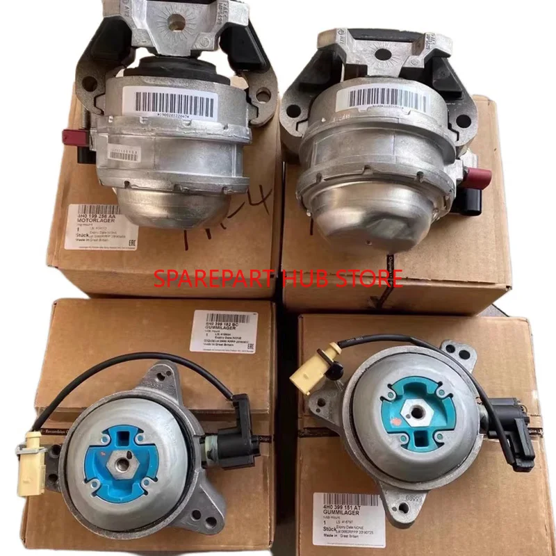 

OEM 4H0199255T 4H0199256T 4H0199255AA Комплект крепления двигателя и крепления коробки передач из 4 предметов для AUDI 4H0399151AT 4H0399152AT