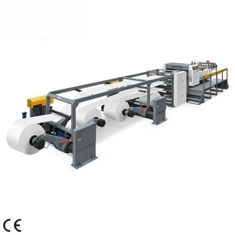 Paper Making Machine Industrial Paper Manufacturing Line Automatic Production Equipment Commercial Use
