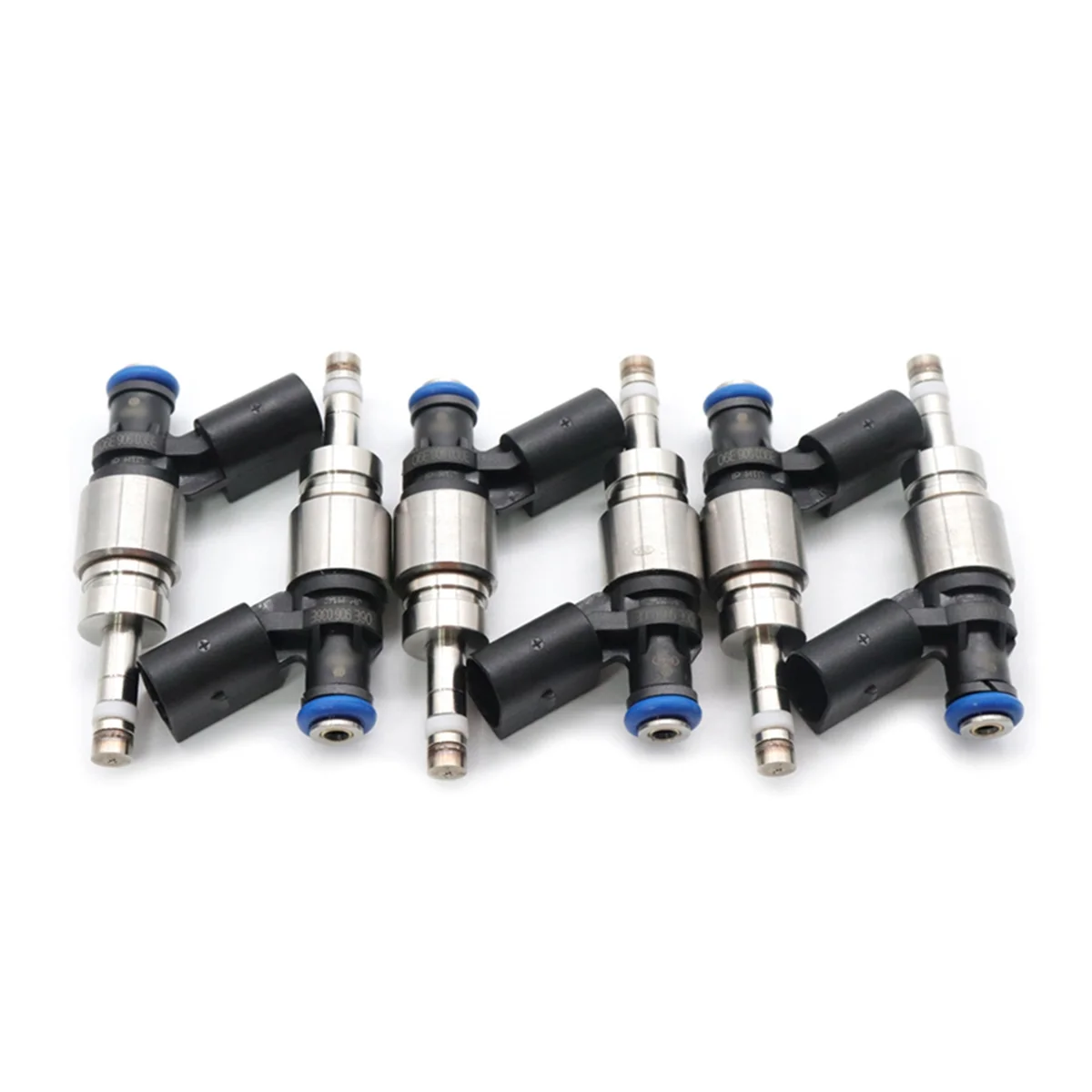 4Pc New Single Hole Fuel Injectors Nozzle 06E906036F for Audi A4 A5 A6 Q5 S6 Avant A8 S8 3.2L 5.2L 06E906036C