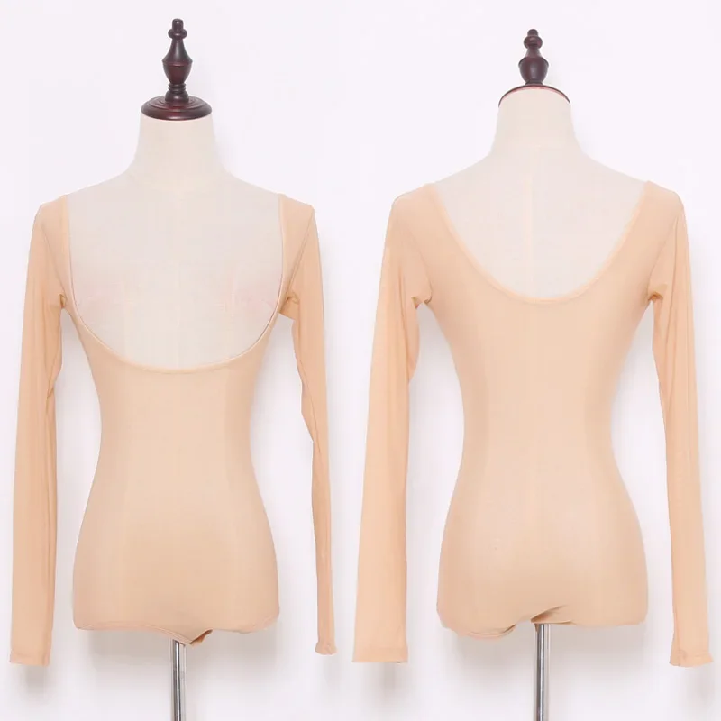 أزياء الرقص الشرقي الشبكية كبار طويلة الأكمام الرقص الشرقي الجسم الأعلى للنساء الرقص الشرقي مثير شفافة عارية أسود طويل قمم