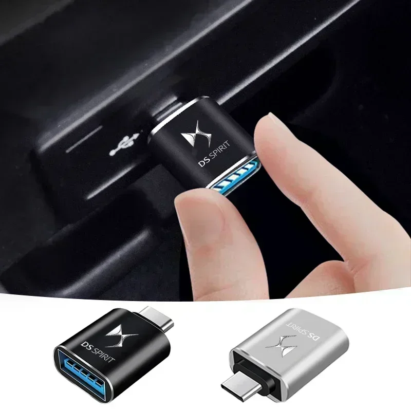 

USB 3.0 Type-C Data Adapter Type C 10A OTG USB C Male To USB For DS SPIRIT DS3 DS4 DS4S DS5 5LS DS6 DS7 DS9 WILD RUBIS E-Tense