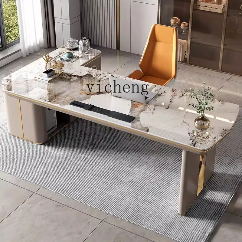 

LX corner desk home office tea integrated modern simple high-end