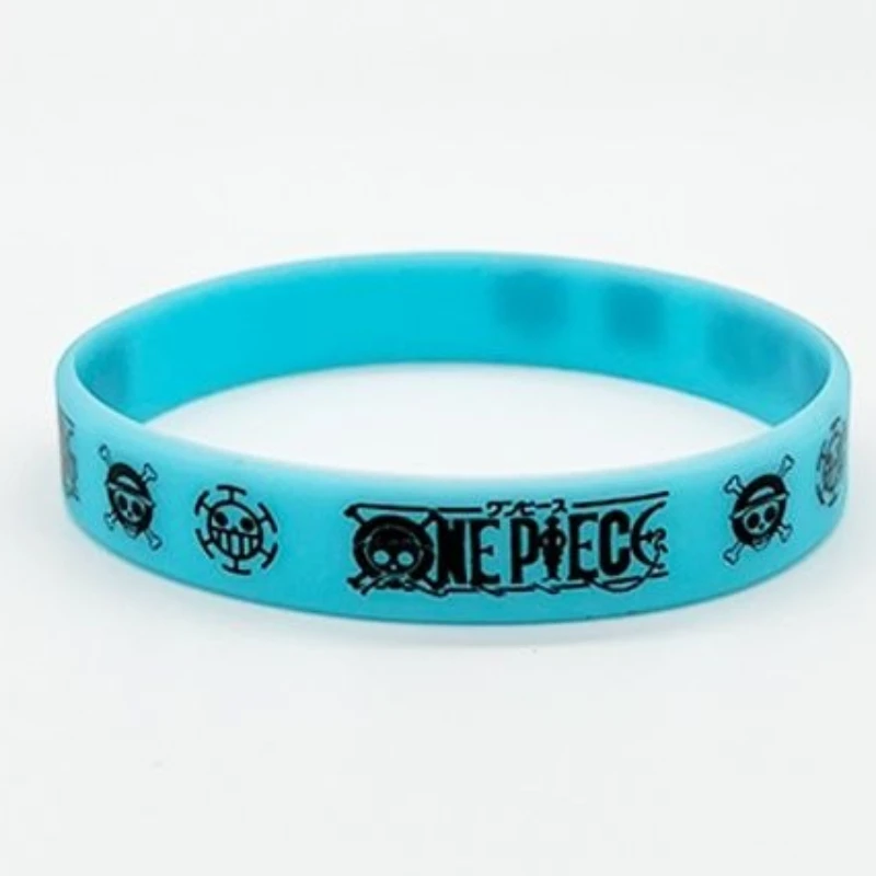 One Piece Luffy Roronoa Zoro Nami Mode Personalisiertes Silikon-Armband Paar Hochwertig Aussehendes Sport-Cosplay-Armband Geschenk Großhandel – Detail 5