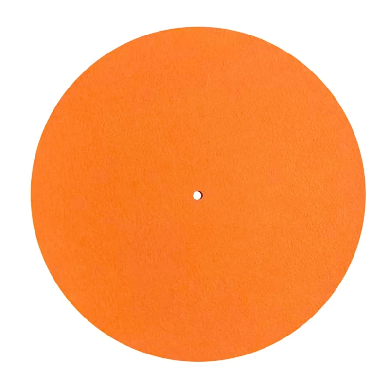 Anti-Static 12 In for    Record Player Pad For Phonographs Flet  Record Slipmat  Pad