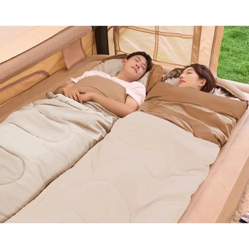 

Outdoor sleeping bag winter thickened cold tent overnight adult camping sleeping bag office