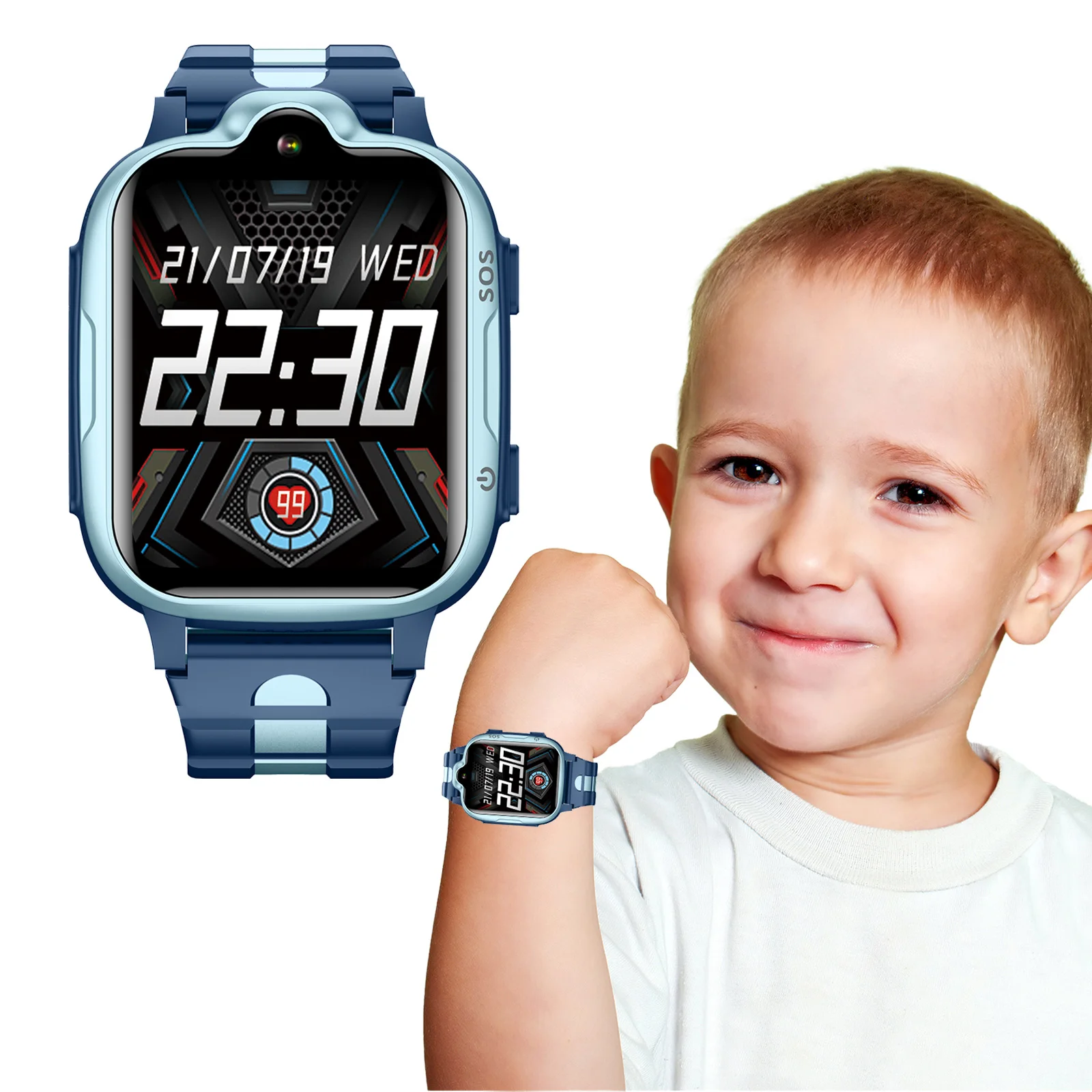 4G Kids Watch Water Proof Kids Watch 4G Smart Kids Watch Video Call Voice Chat Student Watch for Boys and Girls IPX7 Water Proof