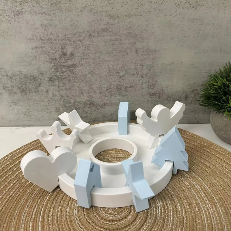 Essential Irregular Decoration Mold for Handmade Crystal Dropping Crafts Essential Irregular Decoration Mold