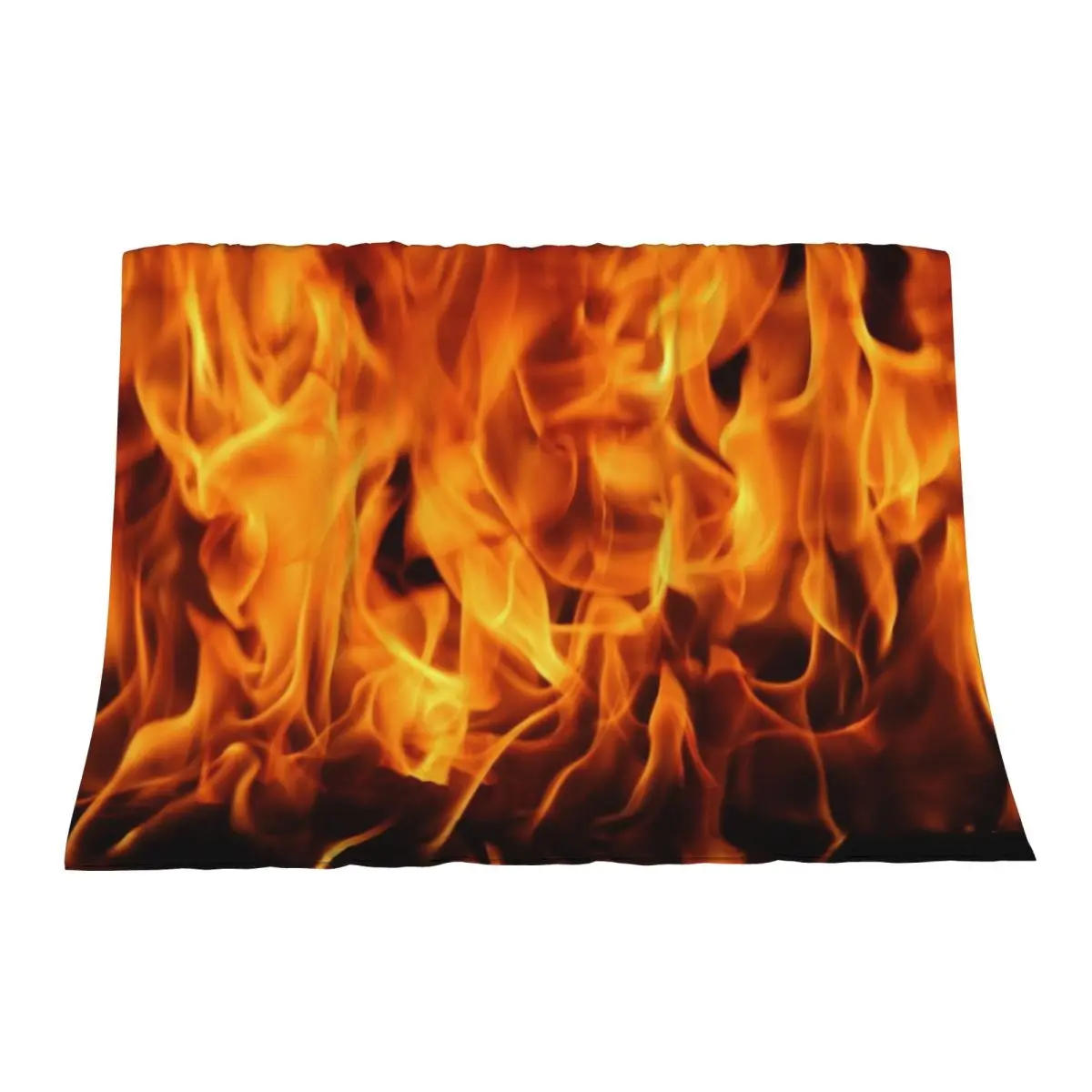

Fire flames Throw Blanket Cute Soft Plaid Soft Beds Blankets