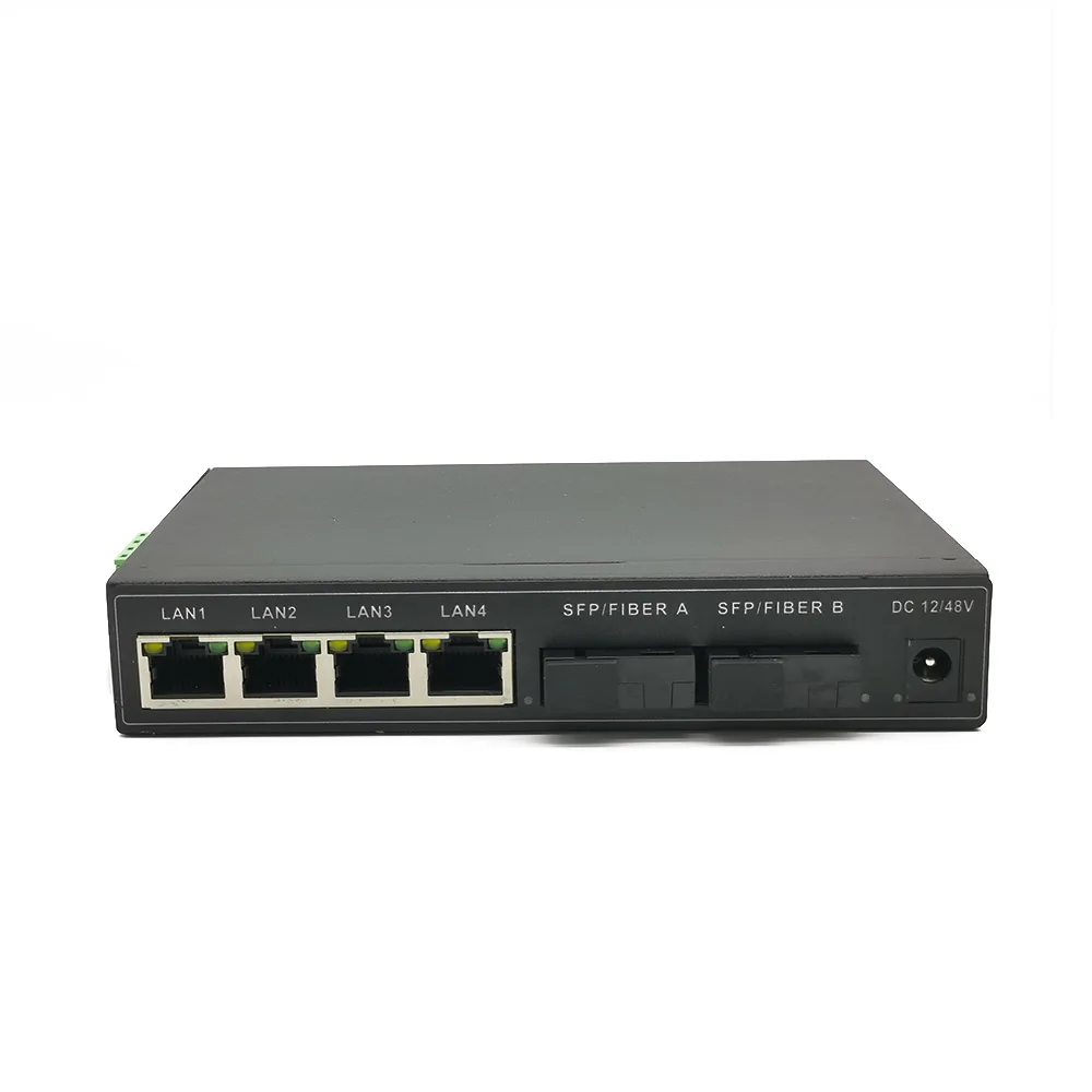 

4 порта PoE 10/100/1000 м, Сеть Ethernet, промышленный poe коммутатор IEEE 802.3af, оптический гигабитный POE коммутатор