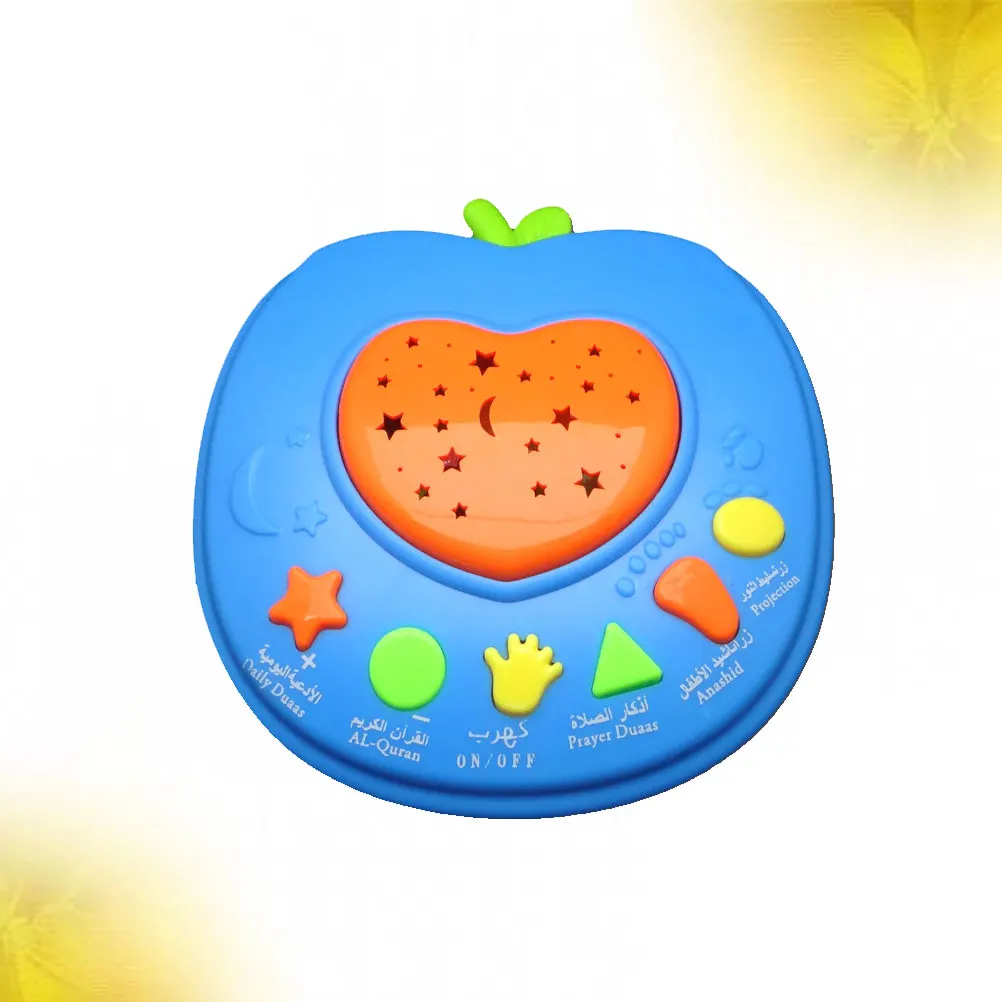 

Early Learning Story Machine Kids Musical Educational Gift Light Sound Function Arabic Version Safe Smooth Design For Toddlers