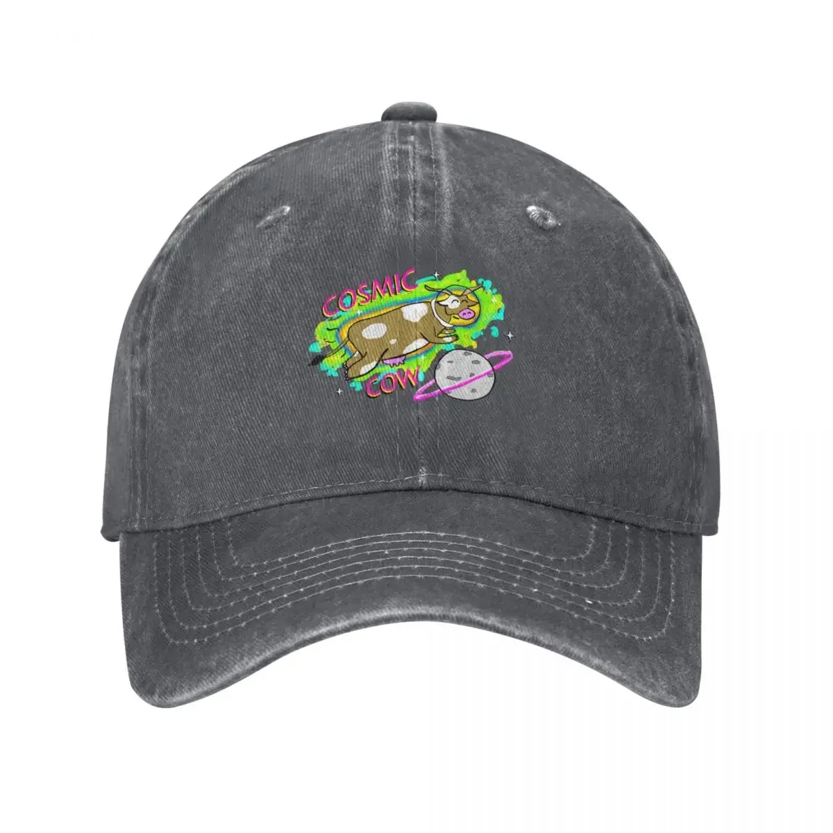 

Cosmic Cow Baseball Cap hiking hat beach hat Snapback Cap Gentleman Hat Caps For Women Men's