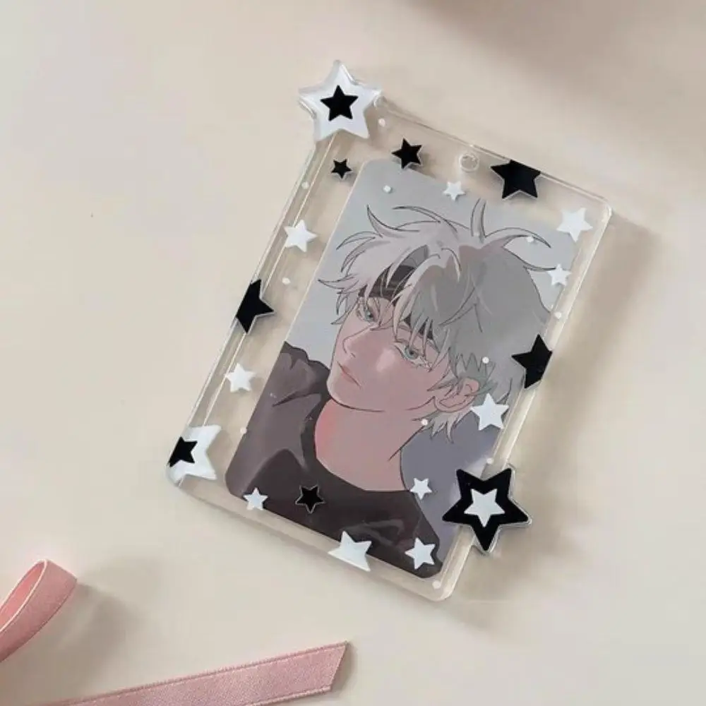 Transparent 3 Inch Kpop Photocard 3 Inch INS Style Idol Protective Case Meal Card Public Transport Card Protector Holder