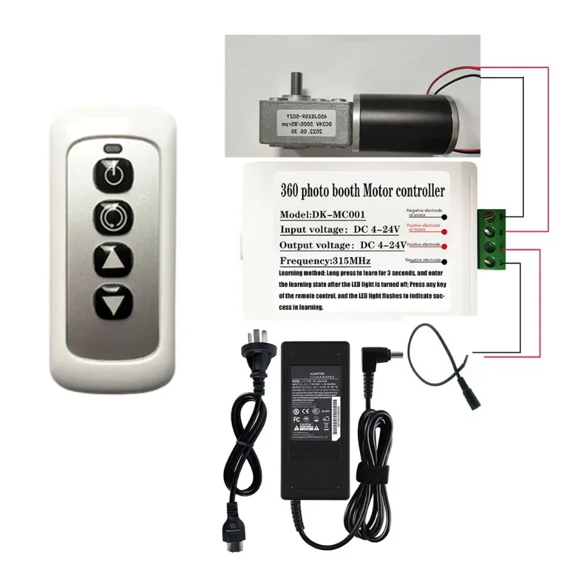 360-Degree Photo Booth, Wedding Party Surround Shooting Equipment, Controllers