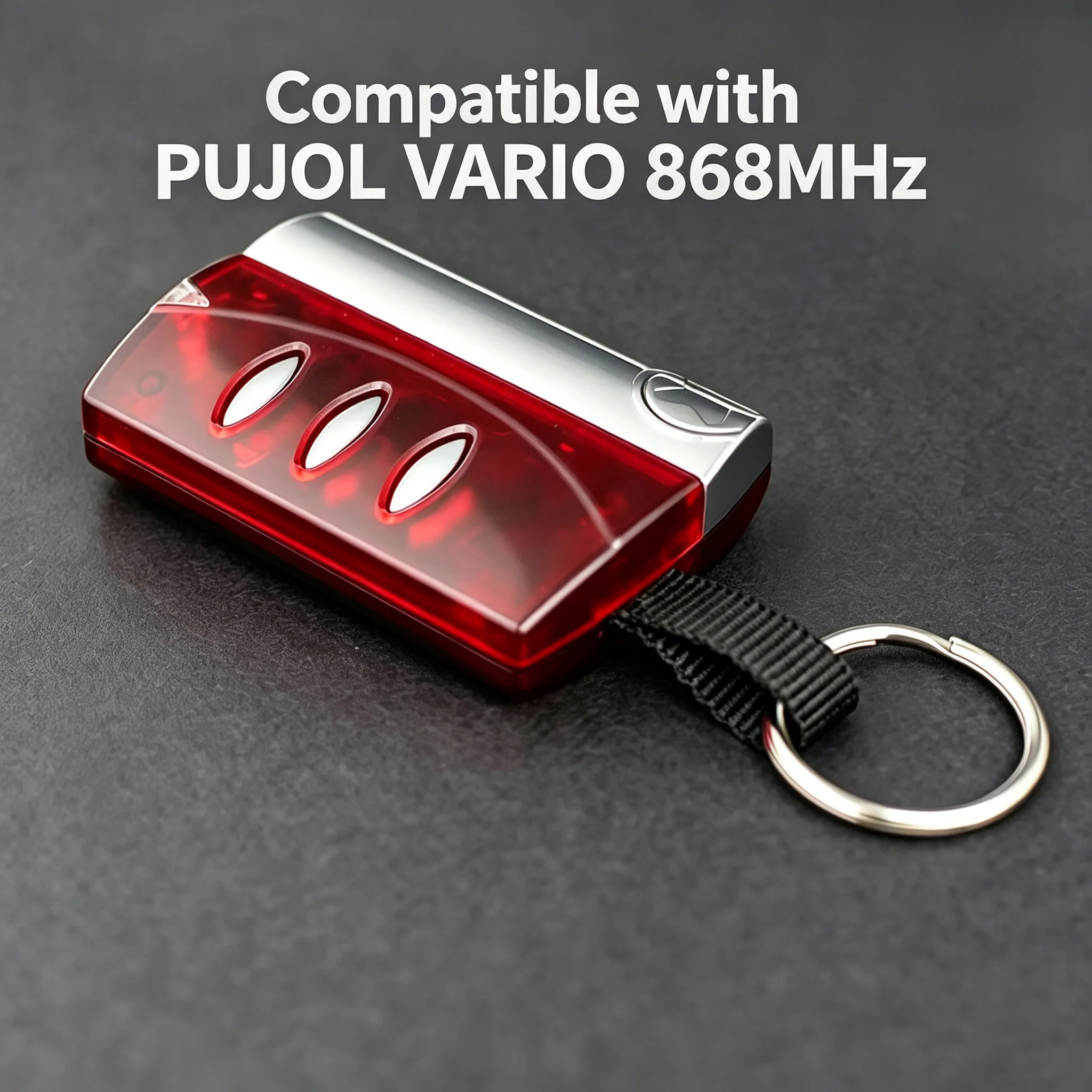 Comaptible with PUJOL VARIO 868MHz Garage Door Remote Control 868 MHz Command Controller Rolling Code