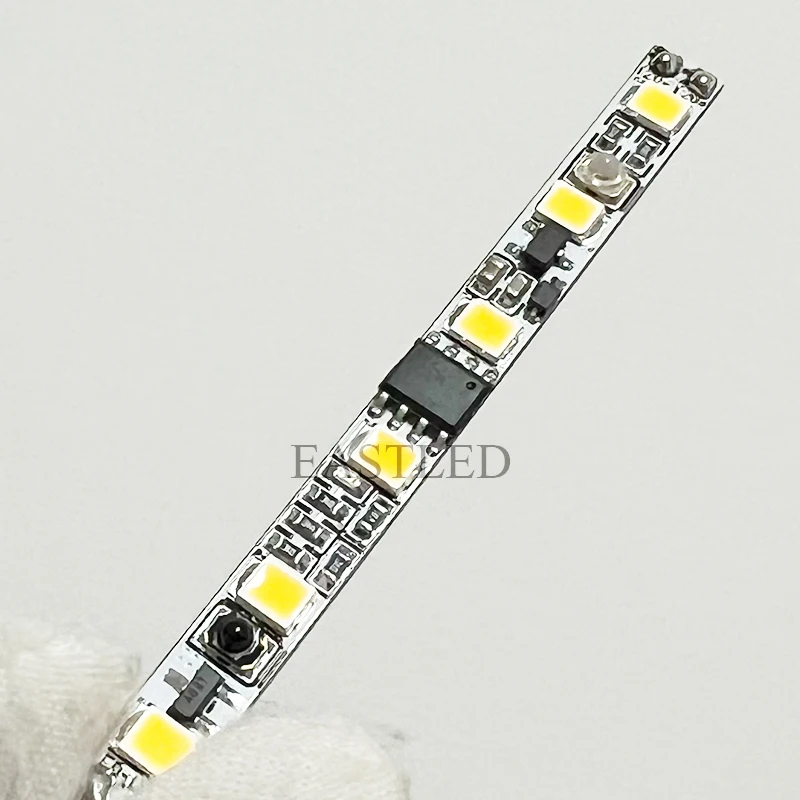 DC12V 5mm Hand Wave Sensor Board 2A Sweep Switch Module No Dark Zone Smart LED Controller for Kitchen Wardobe Cabinet LED Strip