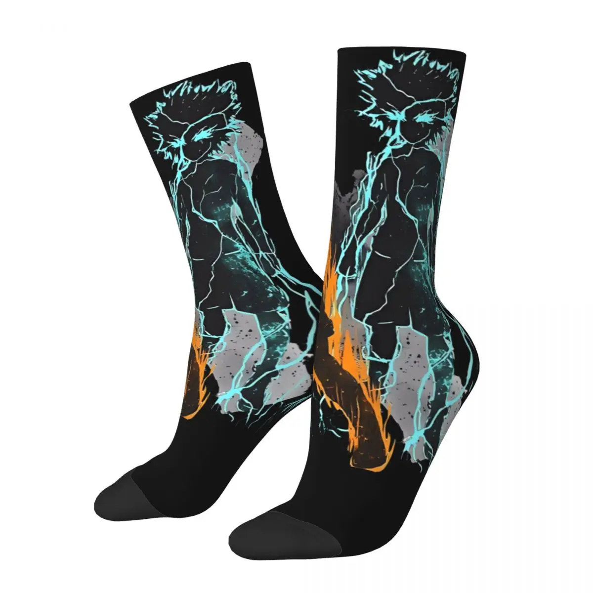 3D printing cosy Unisex Socks,Hiking Japanese Anime Hunter X Hunter Interesting Four Seasons Sock