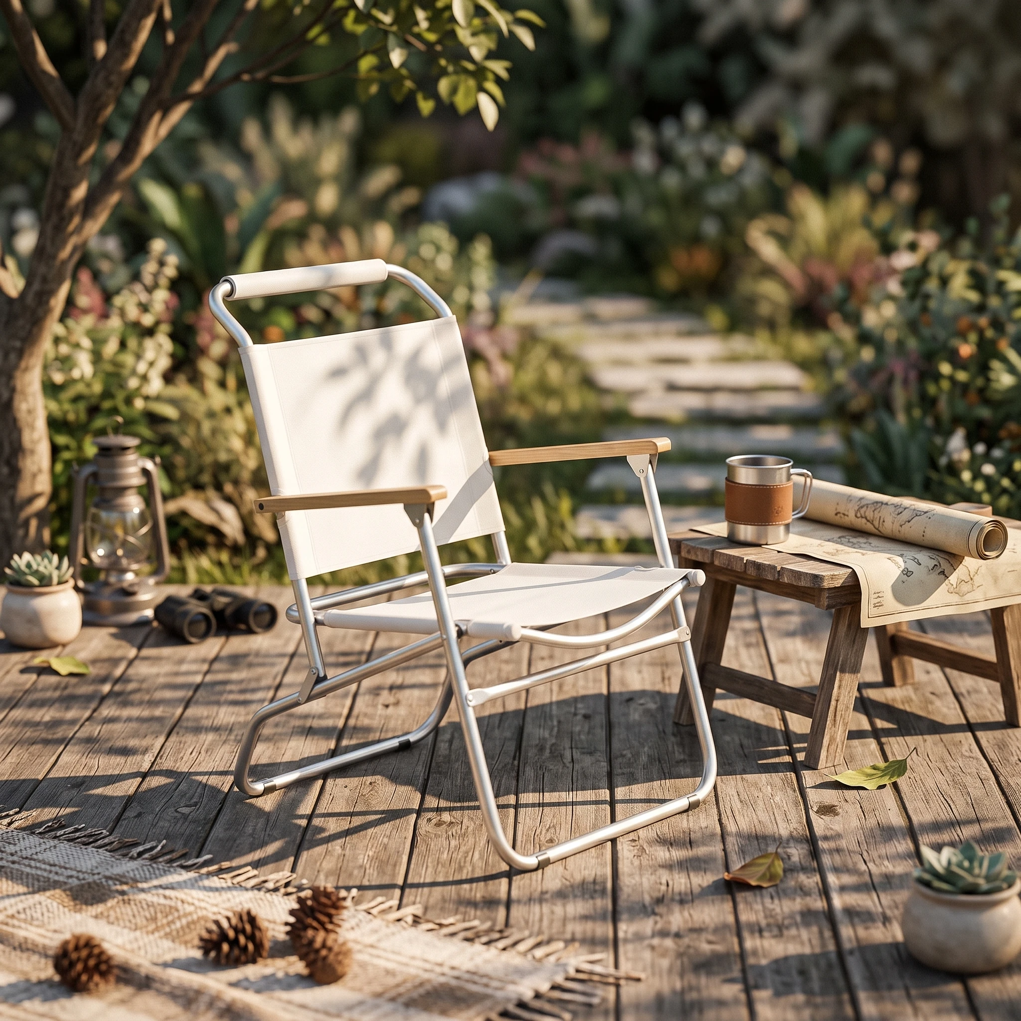 Outdoor Camping Lounge Chairs - Outdoor Lounge Chair Low-profile Folding Chair