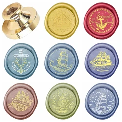 Sailboat Series Wax Seal Stamp Head 0.98