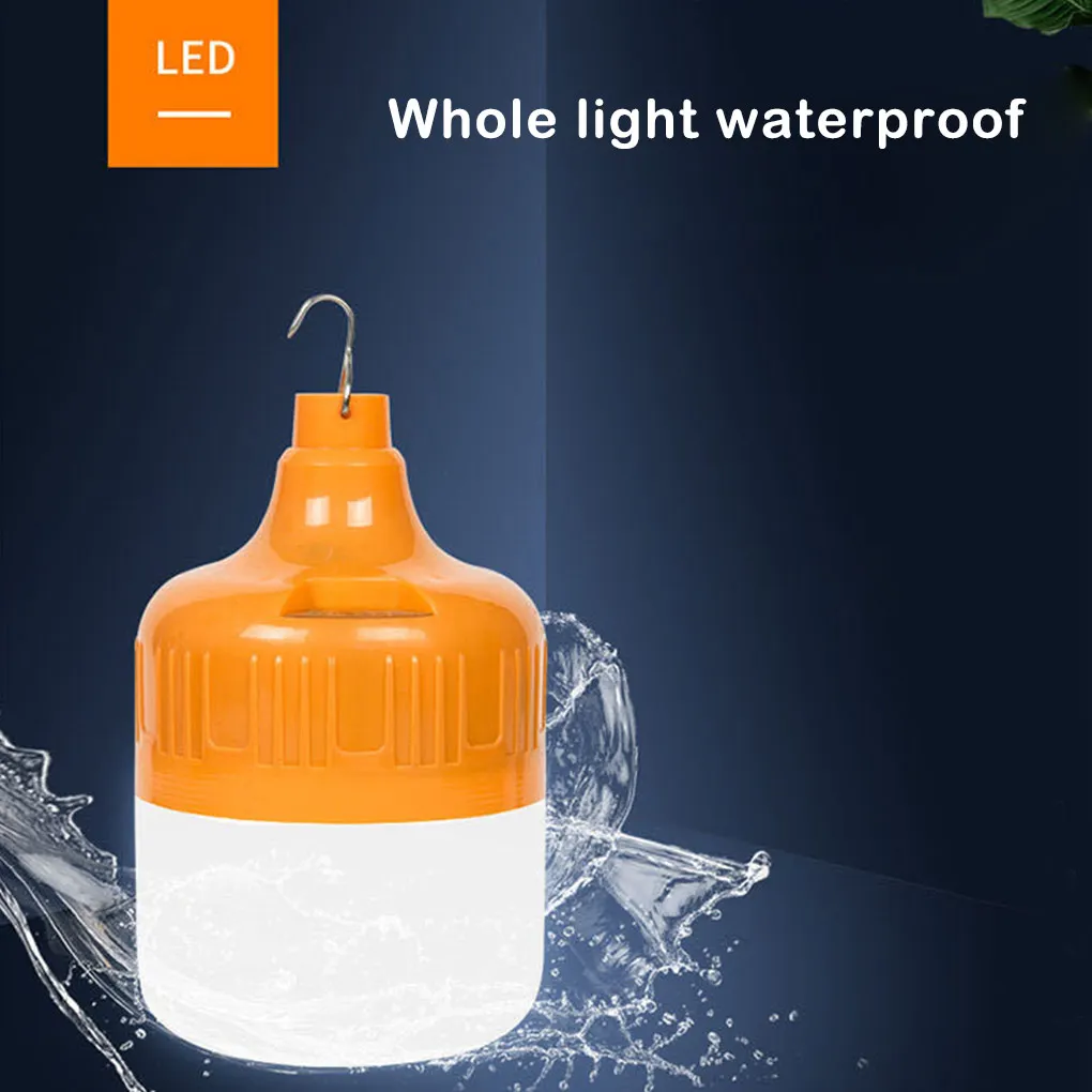 LED Emergency Lantern Charging 3 Modes Light Portable Camping Cycling Riding Tent Ubs Mobile Hanging Flashlight Lamp