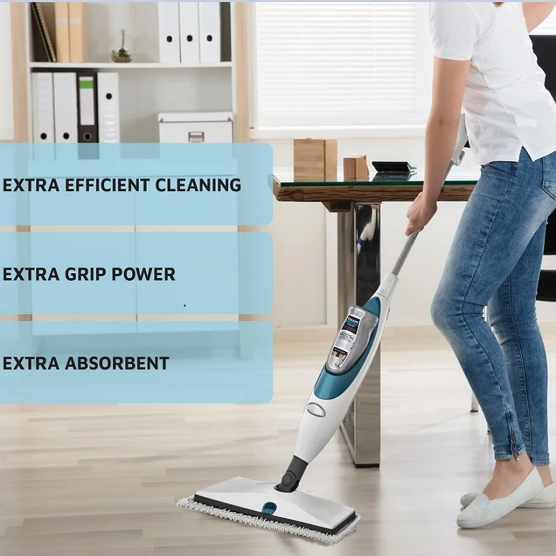 1/2/3 sztuk wkłady do mopa Fit Shark Mop parowy wymiana płaski mikrofibra Steam Pocket Mop System zmywalny wielokrotnego użytku dla głowica mopa