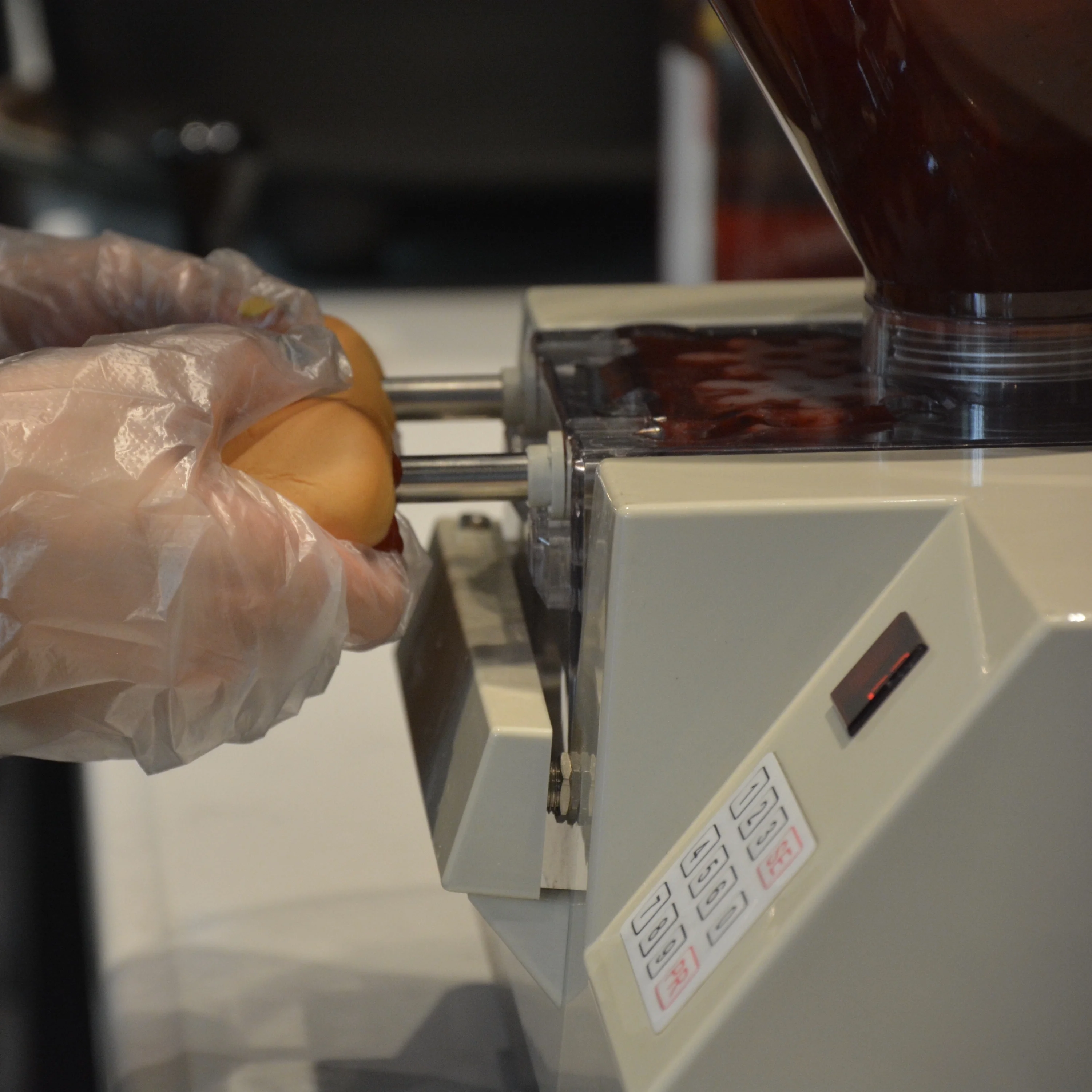 Automatic Injector Donut Filling Machine Commercial Jelly Filler Manual Jam Injector Food Injecting Bakery Machinery