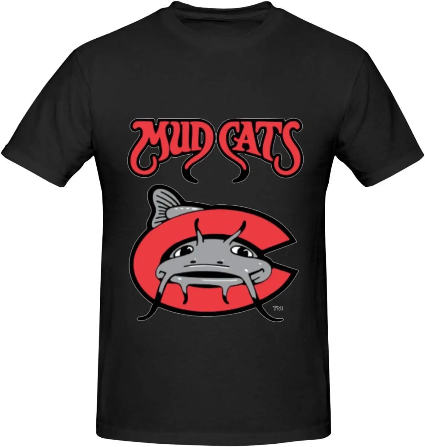 Carolina Mudcats Men's Cotton T-Shirt,Men's T-Shirt