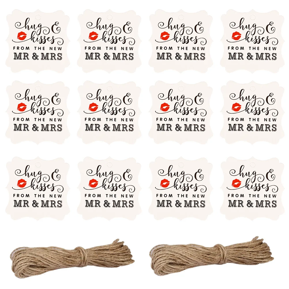 

100Pcs Kraft Paper Tags Creative Decorative Gifts For Baking Shops Parties Anniversaries