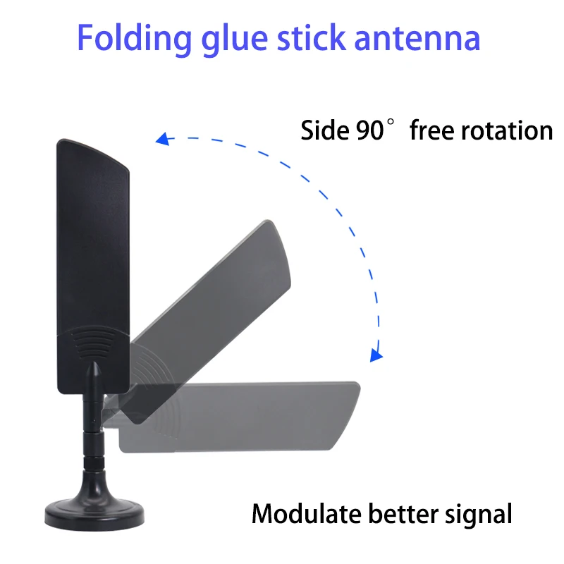 Outdoor GSM 3G 4G 5G Sucker Antenna 40dBi Booster TS9 SMA Male for Wifi CPE PRO Router Signal Amplifier External Extender Base