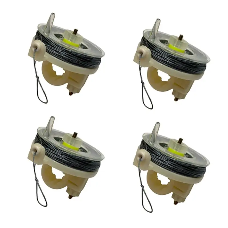 B48B-Trip Wire Security System On Reusable Reel(82Ft) Weatherproof Early Warning For Camping Barn