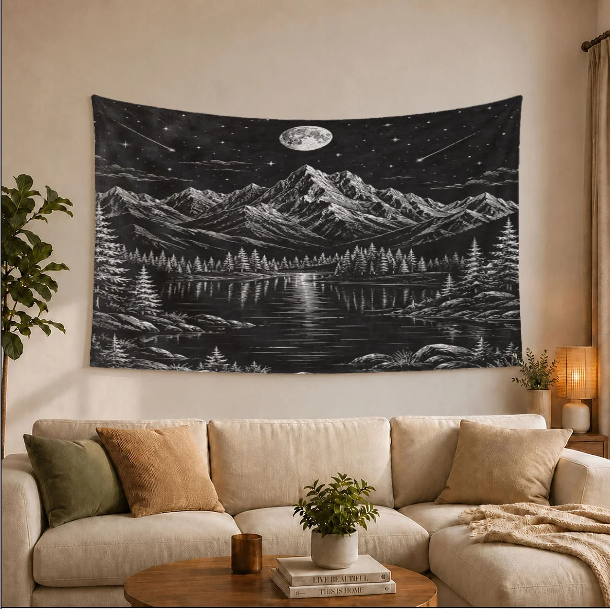 Customized Tapestry, Can Be Personalized with Various Images, Suitable for Girls, Boys, Adults, Valentine's Day Gifts, Lightweight, Soft, Comfortable, Suitable for Bed, Sofa, Camping, Travel - Keeps You Warm in All Sea