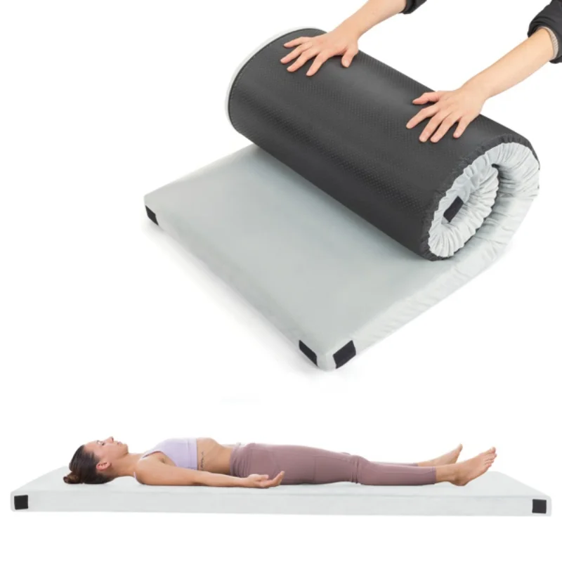

75"D x 25"W x 2.5"H Memory Foam Camping Mattress with Waterproof Washable Cover and Bag