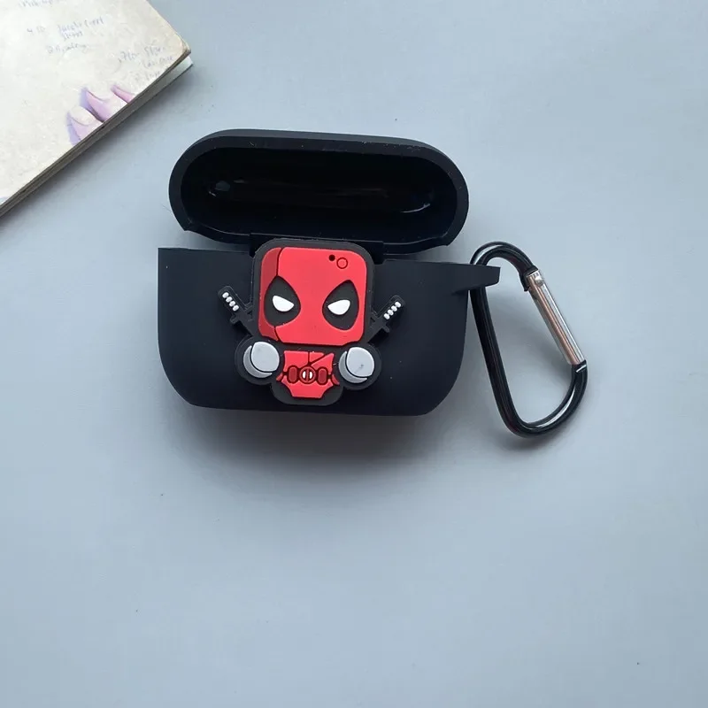 Custodie per auricolari Cartoon per Airpods Pro2 Custodia protettiva per Apple Airpods Pro Air Pods 1 2 3 Nuova custodia morbida Sillione