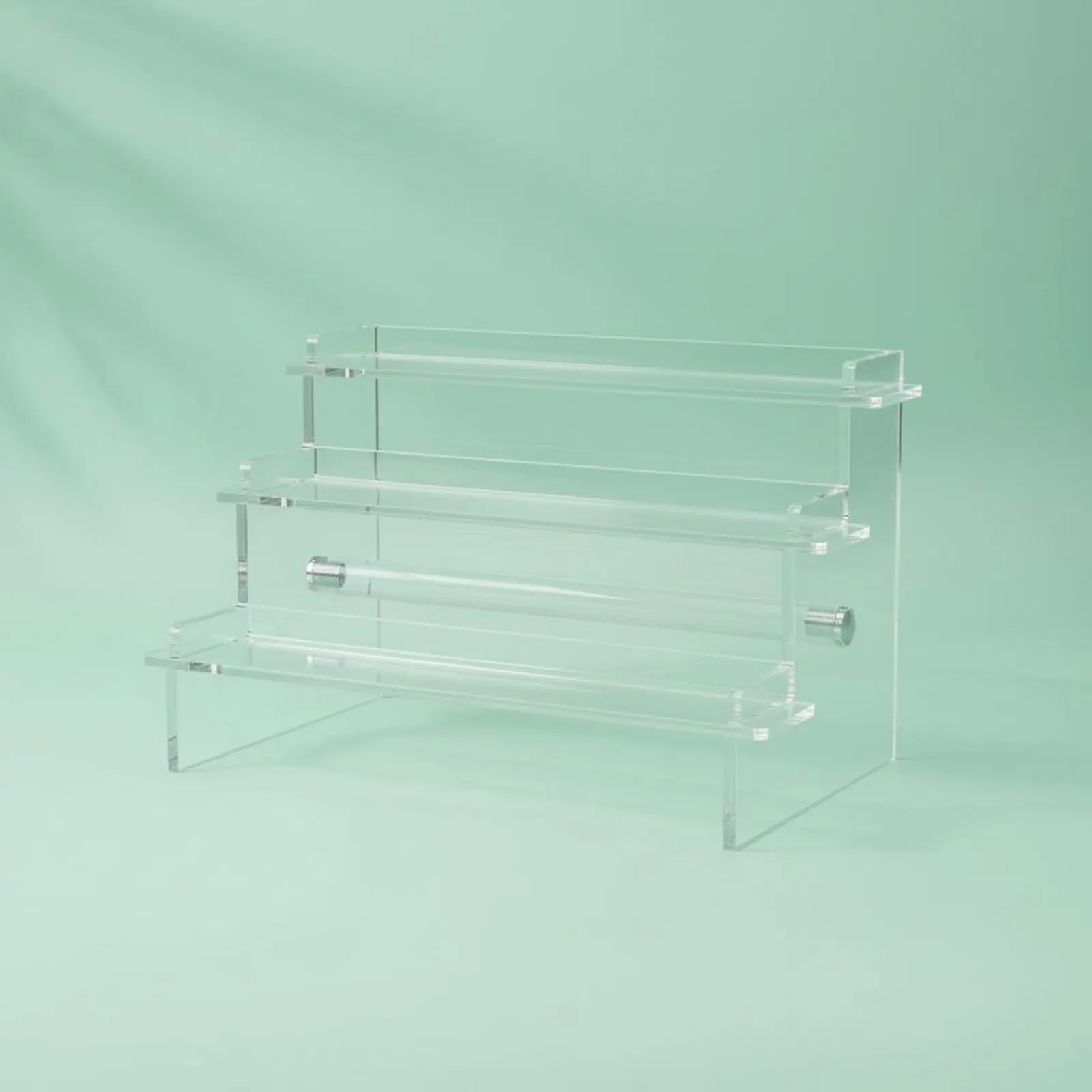 

Трехуровневая акриловая подставка-витрина, многофункциональная прозрачная подставка для фигурок