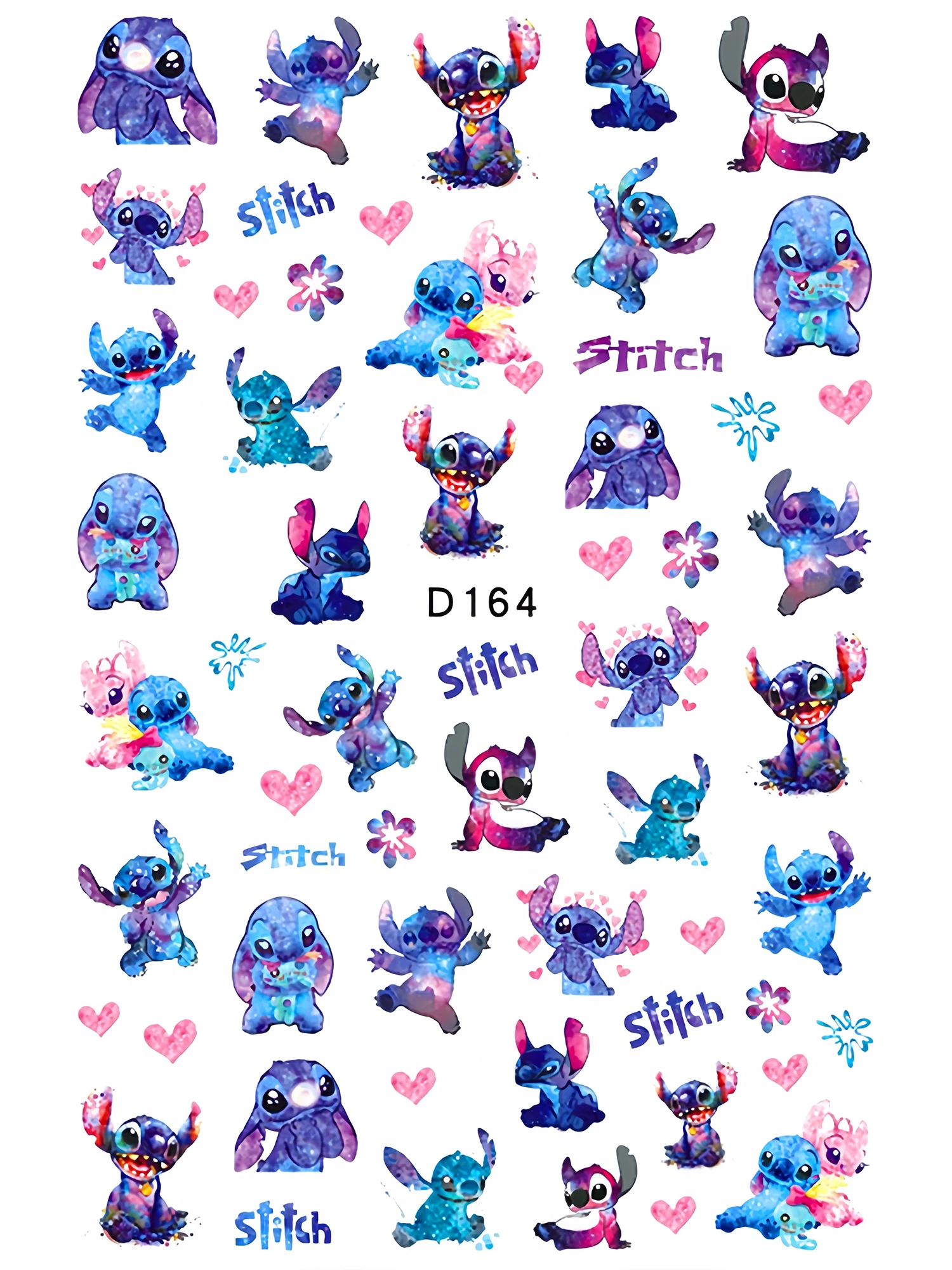 Disney Cartoons Lilo & Stitch LinaBell Stickers Animatieaccessoires Mickey Mouse Winnie de Poeh Speelgoedstickerpakket