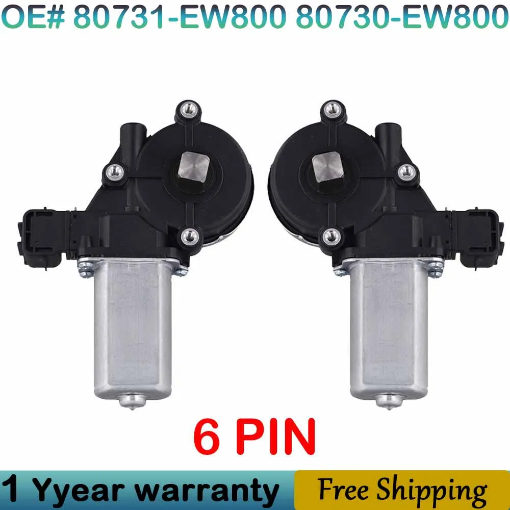 

6PIN Power Window Lift Motor Motor for Nissan Sylphy 2006-2011 Navara D23F INFINITI G35 G37 Window Regulator Motor 80731EW800