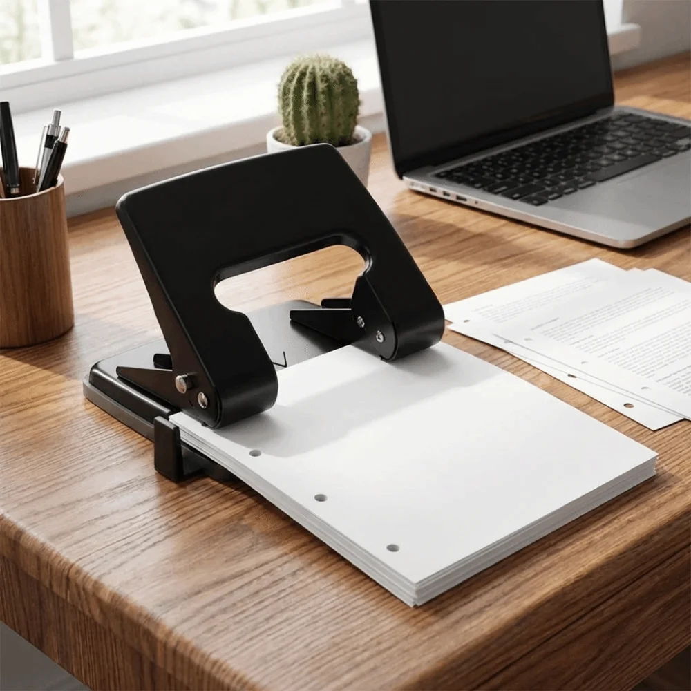 Multiple Styles Multi-Function Paper Puncher Simple Operation Stable Punching Effect Punching Tool Practical Tool Essential Tool