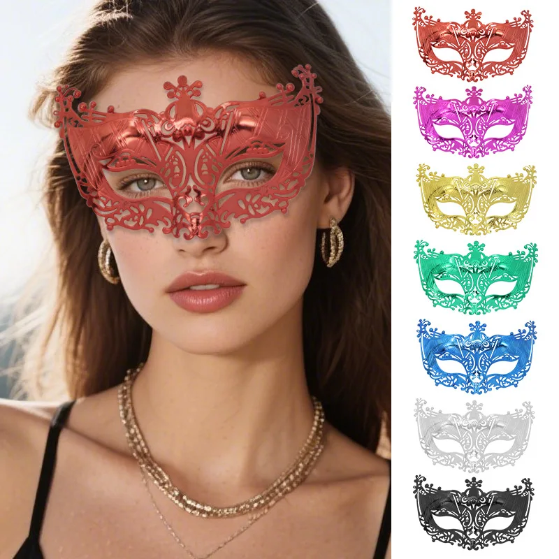 New Fashion Luxury Venetian Masquerade Mask Women Sexy Fox Eye Mask for Fancy Dress Christmas Halloween Party