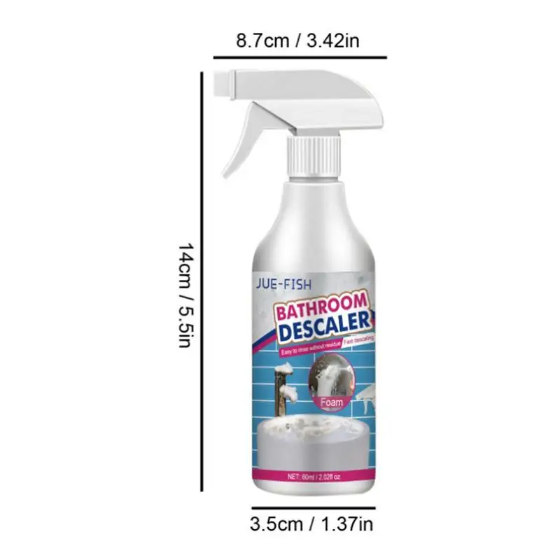 Bubble Cleaner Foam Powerful Toilet Descaler Cleaner Gentle Effective Bubble Cleaner Foam for Toilet Ceramics Sink