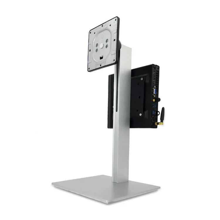 Height Adjustable Aluminium  Slide Stand With Mini PC Mount Bracket New Office Accessory