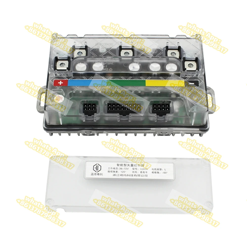 VOTOL EM50SP 7280S 80A 2kw2000W Brushless DC Controller QS Motor Electric motorcycle Intelligent programmable