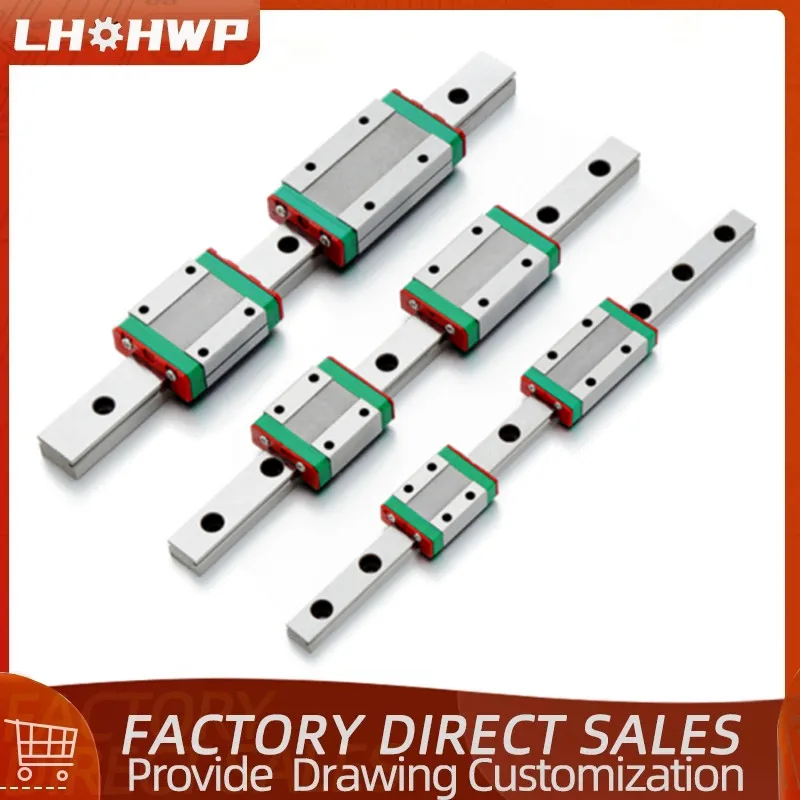 

MGN15 MGN7 MGN9 MGN12 CNC Miniature Linear Rail Guide MGN15 L550 600 800 1000 1600mm MGN15C MGN15H Narrow Slider For 3D Printer