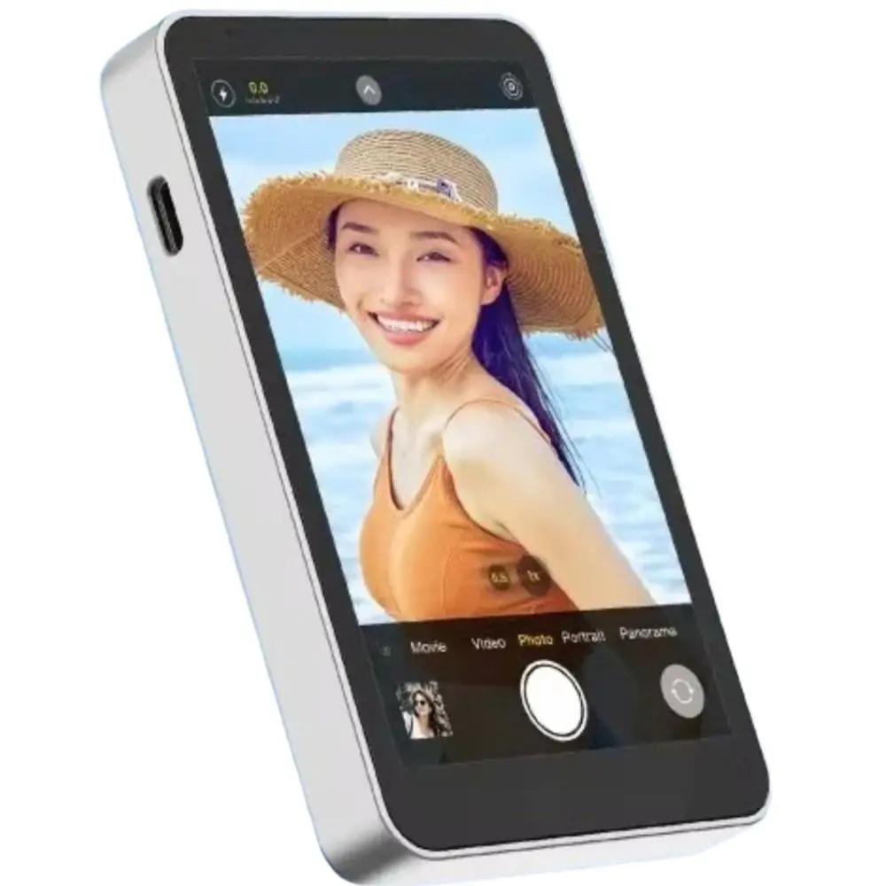 Magnetic Phone Vlog Selfie Monitor Screen 3.97in Screen LCD Display Back Camera Monitor Wireless Rear Lens Screen Live Stream