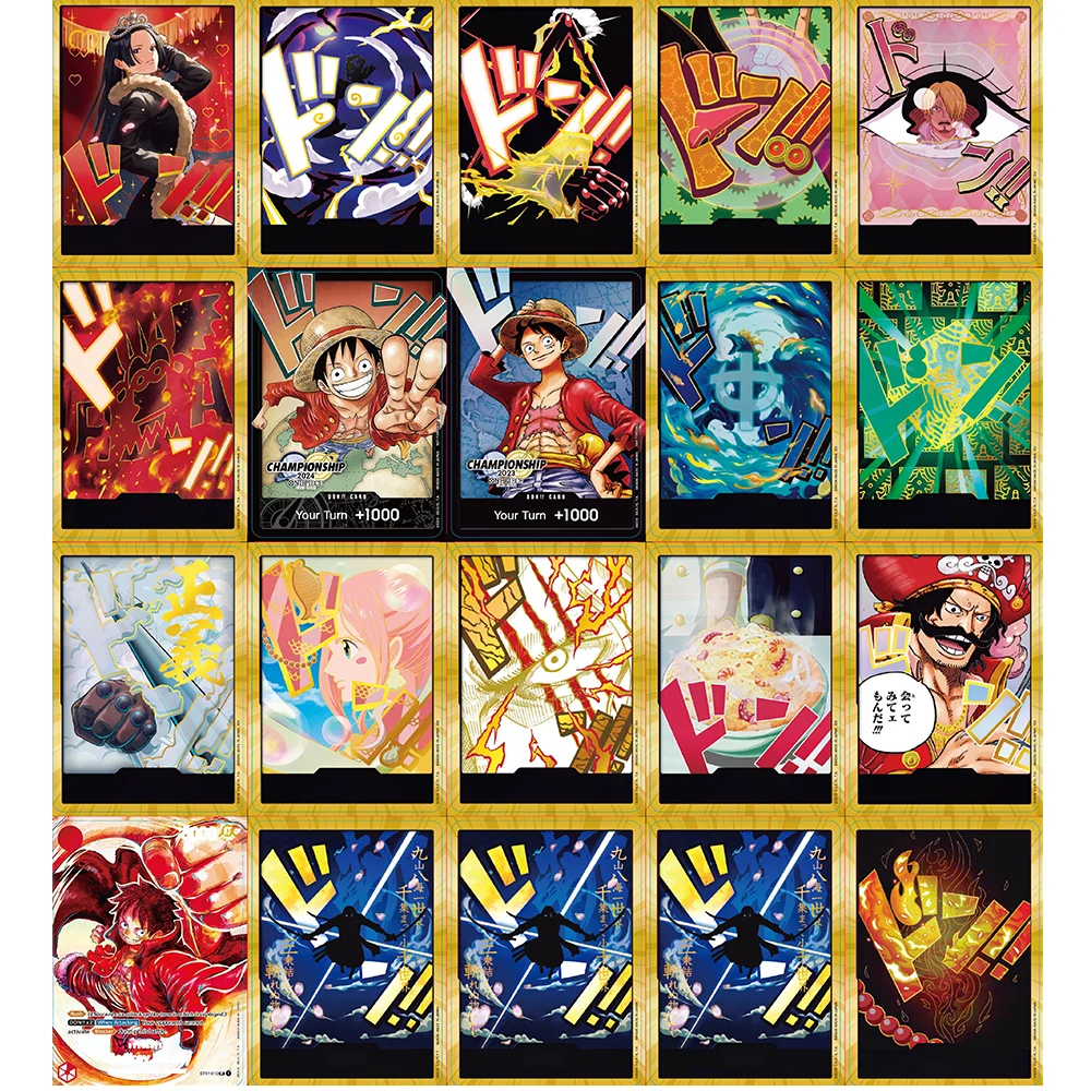 

ONE PIECE Collection Cards DON!! CARD Your Turn +1000 One Piece Card Game Luffy UTA Proxy Card Best Gift for Collectors