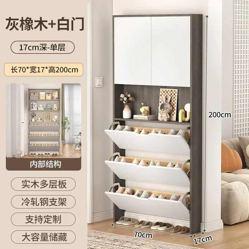 Entrance Hallway Shoe Cabinet Drawers Entryway Corner Compartment Shoe Shelf Storage Hidden Meuble Chaussure