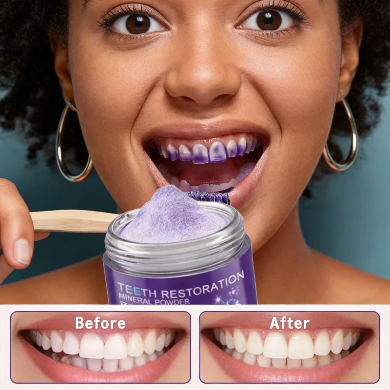 Purple Teeth Restoration Miner - Teeth Whitening That Works ulasan dan harga
